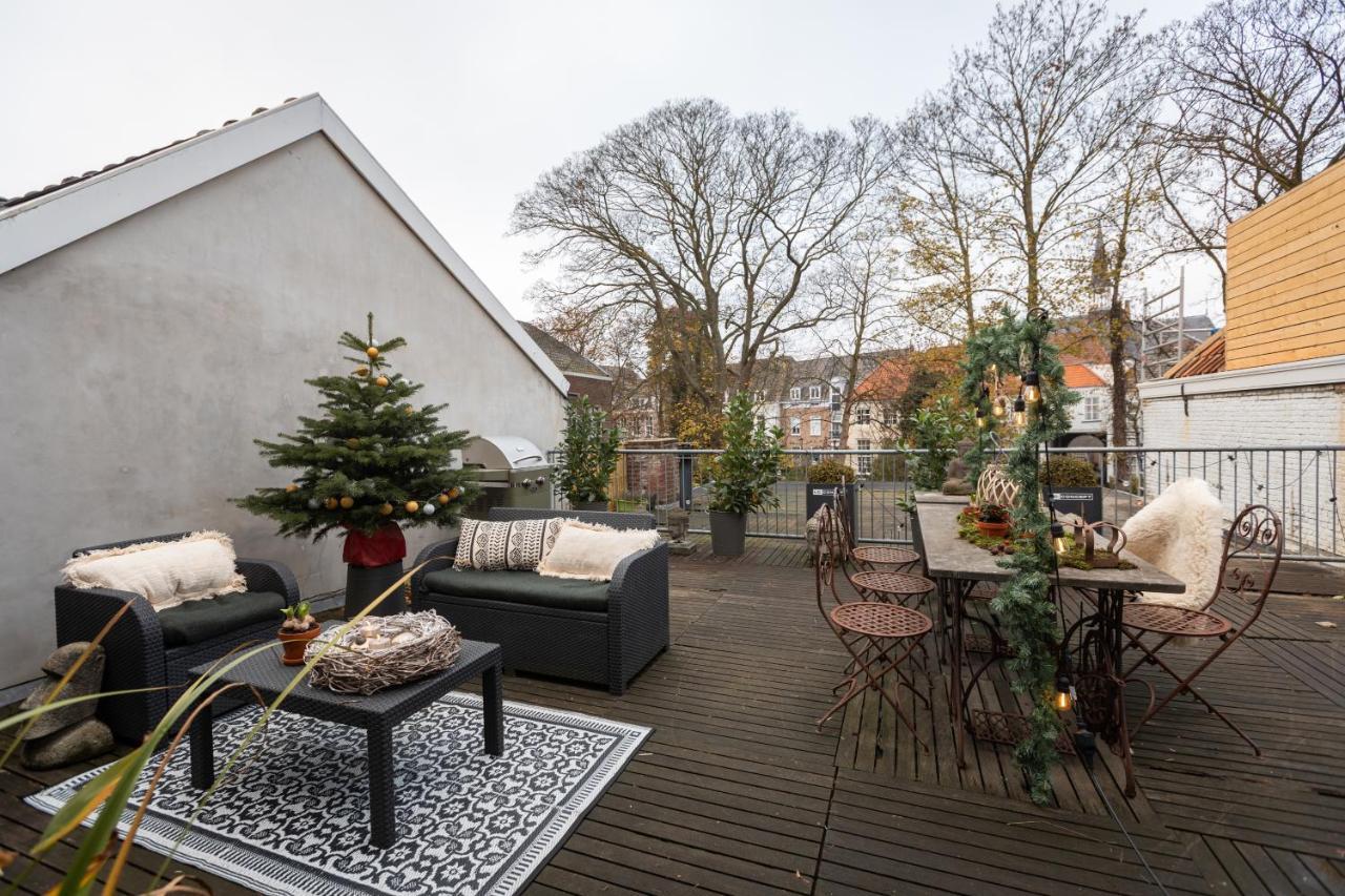 Cosy Nock ! Little Gem At City Center With Large Terrace ! بريدا المظهر الخارجي الصورة